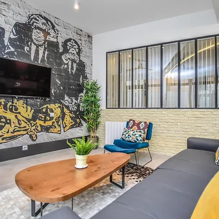 Spacious - 4br-10p - Butte-aux-cailles Appartamento *